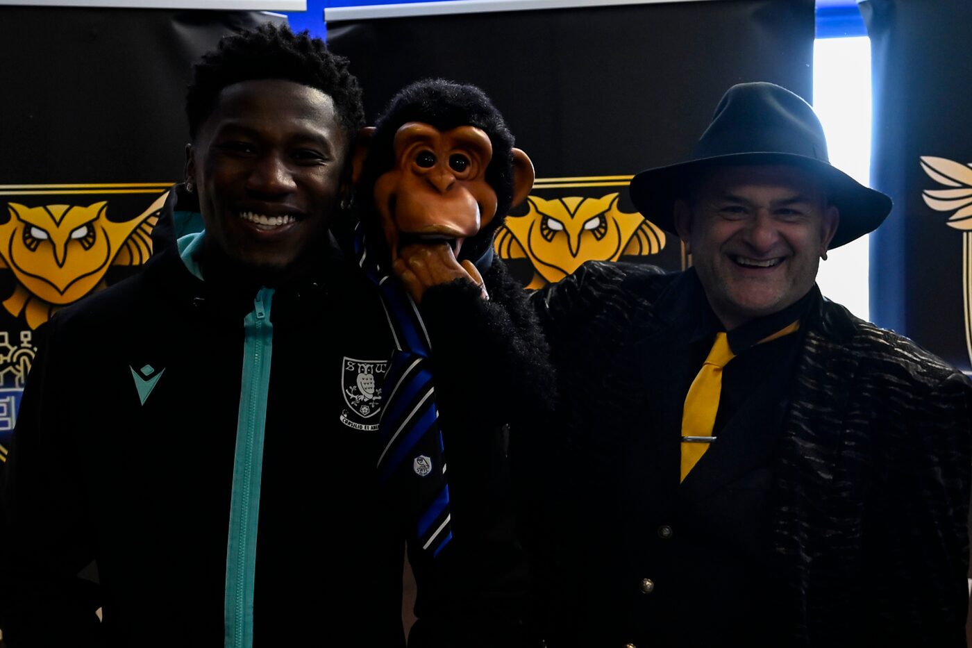 Barney entertaining at Sheffield Wednesday